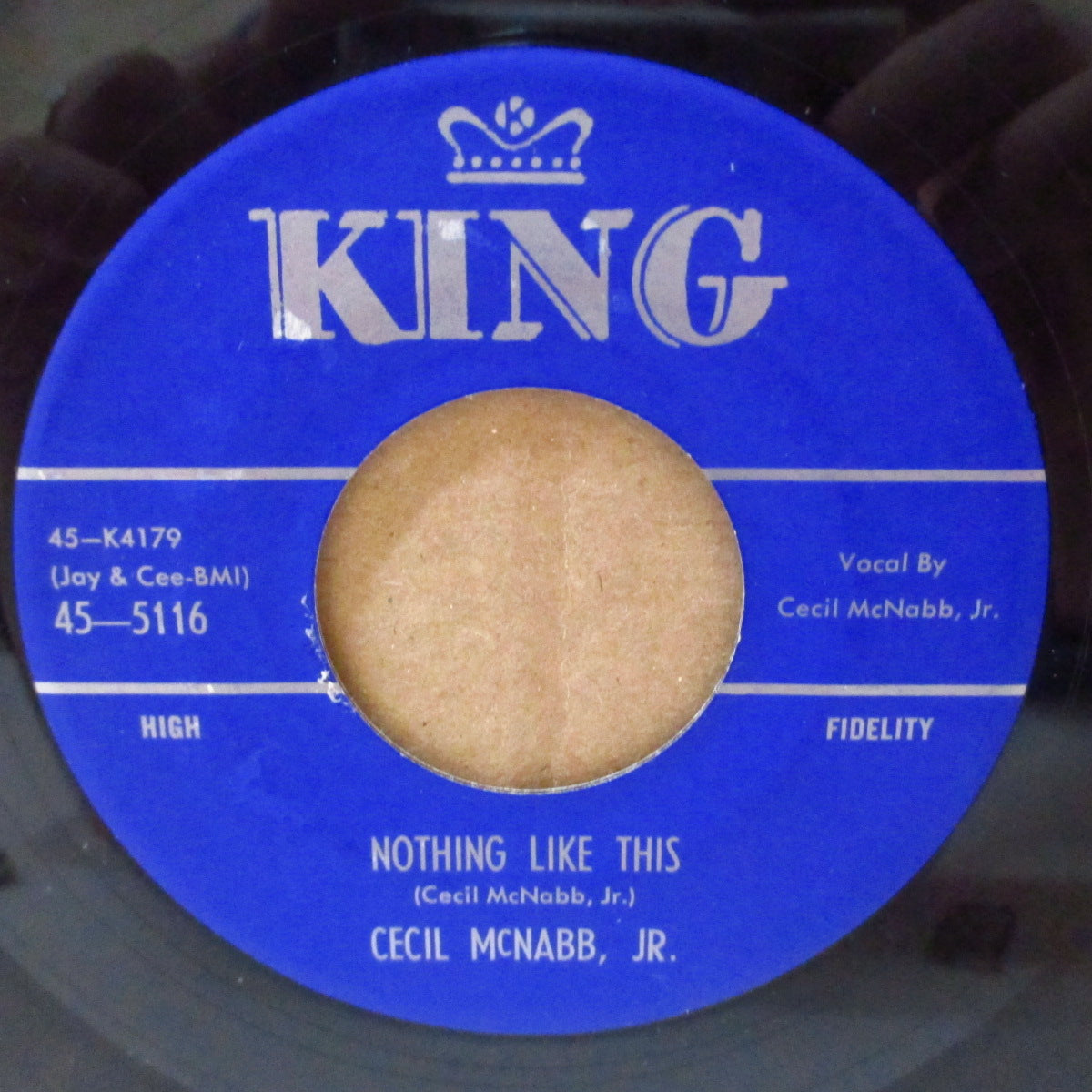 CECIL McNABB, JR. (セシル・マクナブ・ジュニア) - Clock Tickin' Rhythm (US '75 リプロ再発7インチ) ロカビリー・ジャイバー!