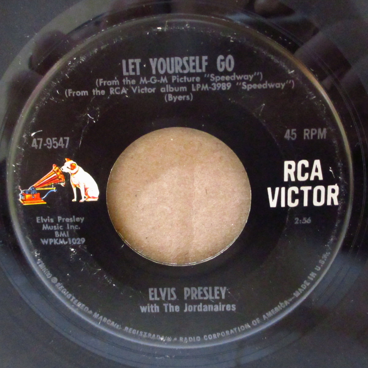 ELVIS PRESLEY (エルヴィス・プレスリー) - Let Yourself Go (US '68 オリジナル 7インチ)怪メロ・ポップコーン!
