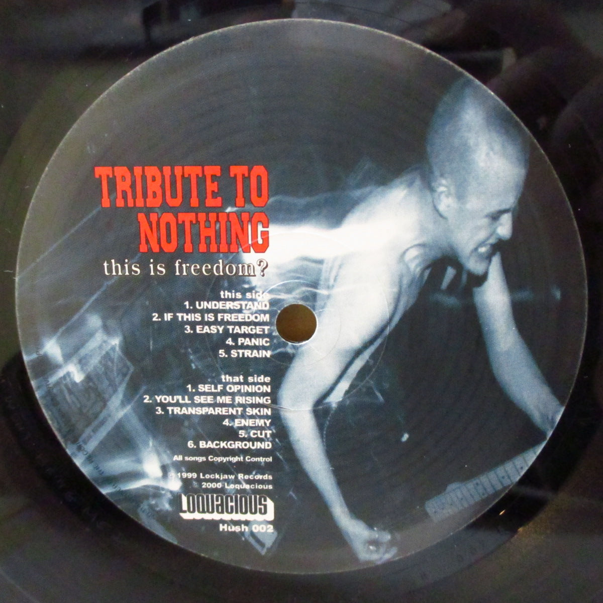 TRIBUTE TO NOTHING (トリビュート・トゥ・ナッシング) - This Is Freedom? (UK オリジナル LP+ソフト紙インナー/光沢エンボスジャケ) '00年2ndアルバム