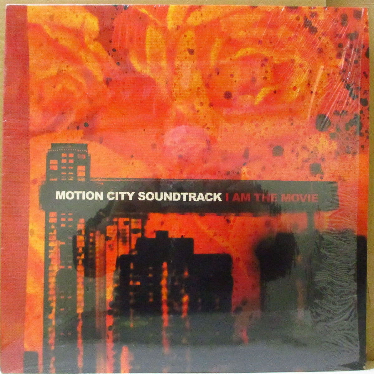 MOTION CITY SOUNDTRACK (モーション・シティ・サウンドトラック) - I Am The Movie (US オリジナル「マトS-52202黒盤」 LP+ソフト紙インナー) '03年1stアルバム