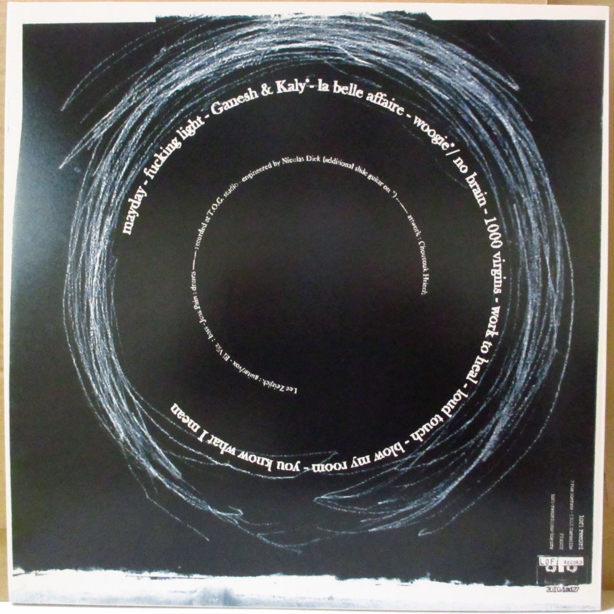 X25X - Distortion Of Life (France '10 オリジナル10曲入り「白盤」 12インチ)フランス・ノイズロックバンド「25」の変名作!