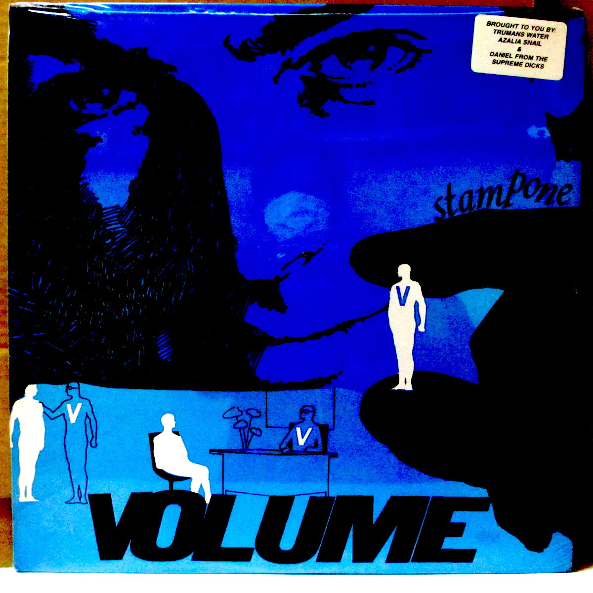 VOLUME (ヴォリューム) - Stampone (US '95 オリジナル LP/レアステッカー付き光沢ジャケ、廃盤 New ) '95年唯一のアルバム