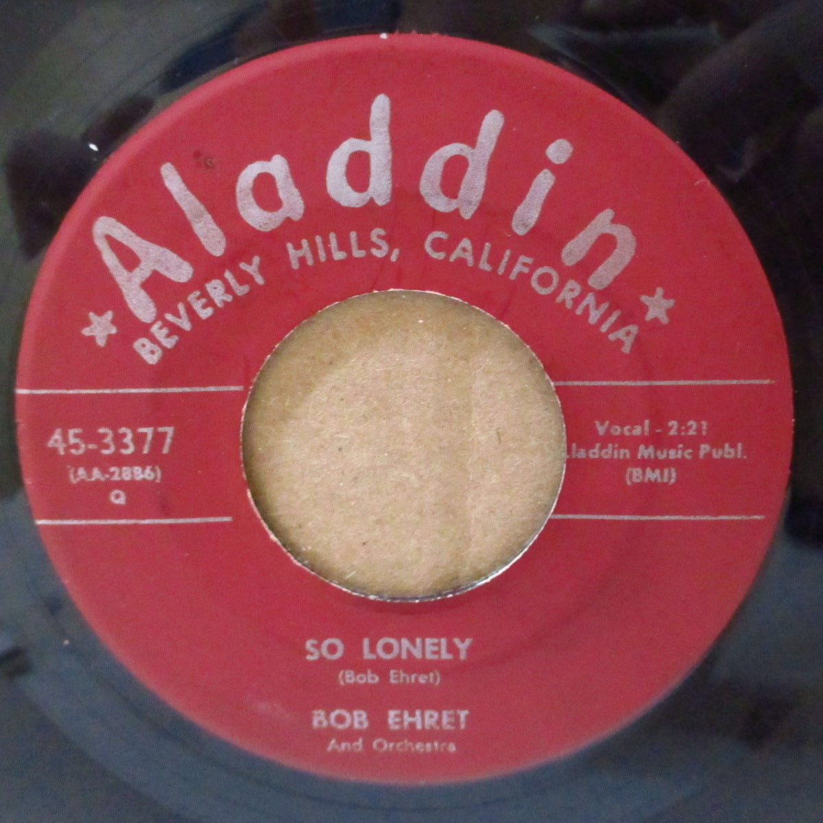 BOB EHRET (ボブ・エレット) - Stop The Clock (US '72 リプロ再発7インチ) ボッピン・ロカビリー・ジャイバー!