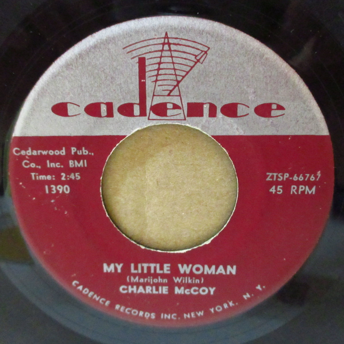 CHARLIE McCOY (チャーリーマッコイ) - Cherry Berry Wine (US '60 オリジナル 7インチ)ポップコーン名曲!