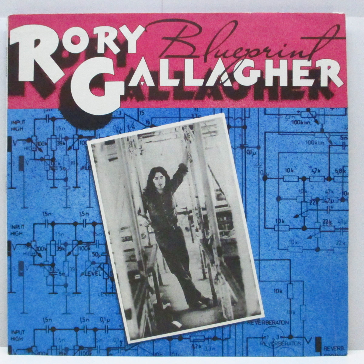 RORY GALLAGHER (ロリー・ギャラガー) - Blue Print (UK オリジナル LP/ザラ紙ジャケ) 絶頂期!'73年ソロ3作目!