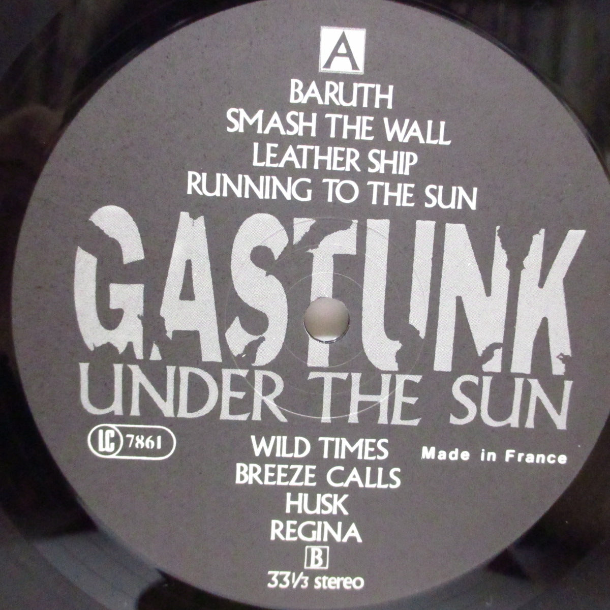 GASTUNK (ガスタンク) - Under The Sun (US '87 オリジナル LP+インナー/「パスヘッド」ジャケ)U.S.ミックス Ver!