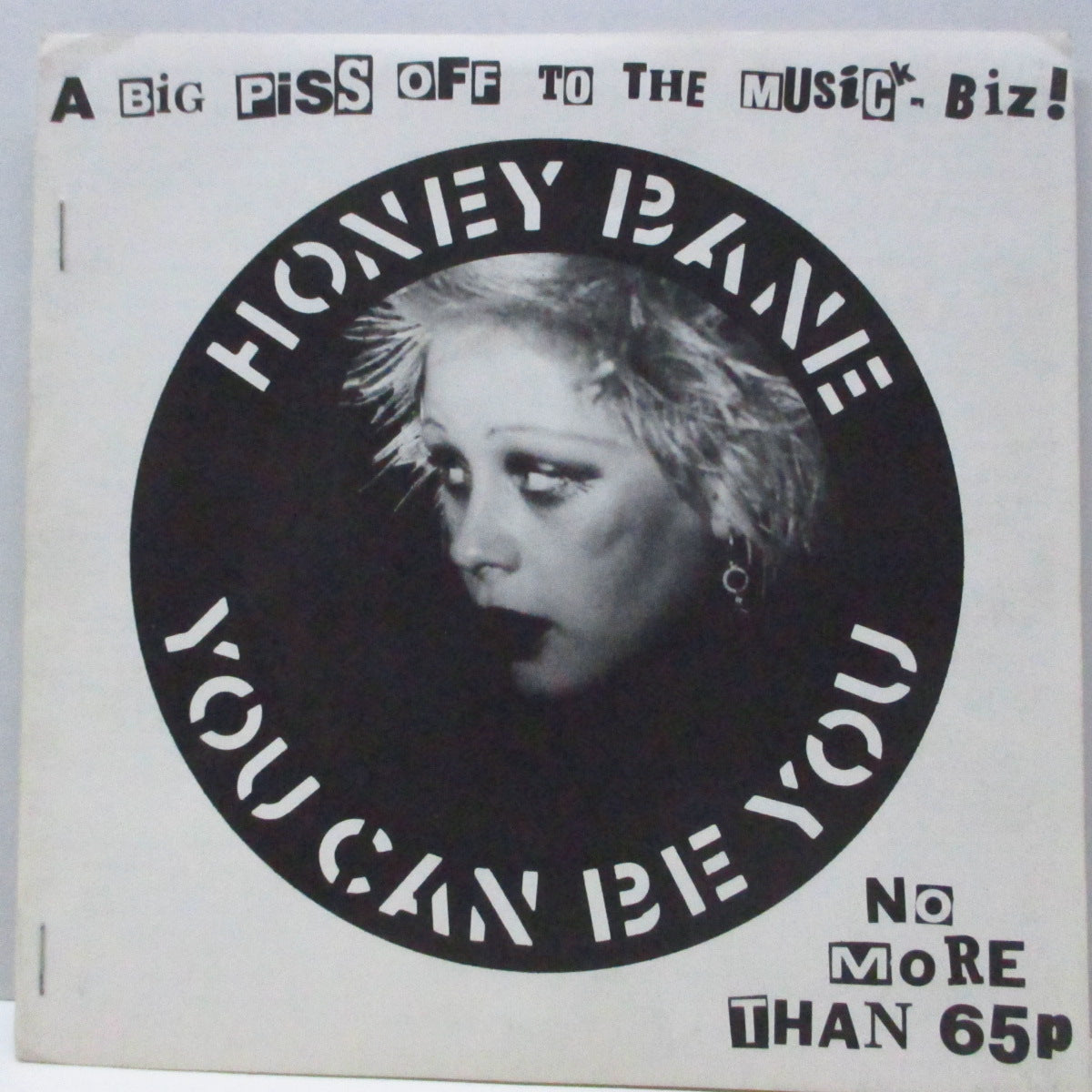 HONEY BANE (ハニー・ベイン) - You Can Be You (UK オリジナル 7"/二つ折りジャケ) '79年ファースト!バックはクラス!