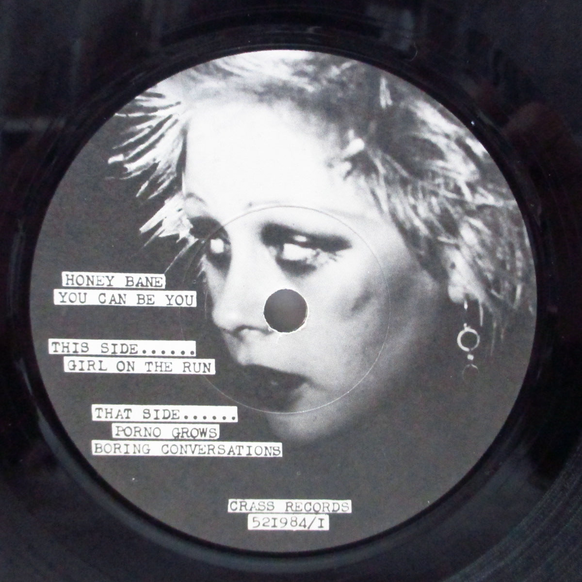 HONEY BANE (ハニー・ベイン) - You Can Be You (UK オリジナル 7"/二つ折りジャケ) '79年ファースト!バックはクラス!