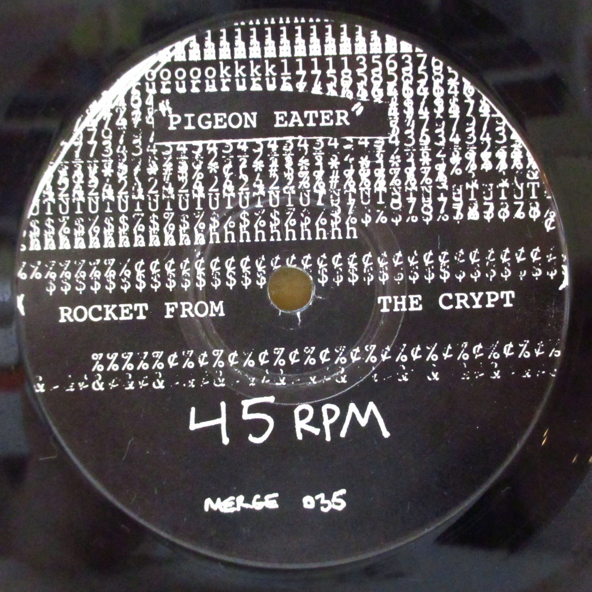 ROCKET FROM THE CRYPT (ロケット・フロム・ザ・クリプト) - Both Good Songs (US オリジナル「光に透かすと赤盤」 7インチ+光沢ジャケ, ミニインサート)