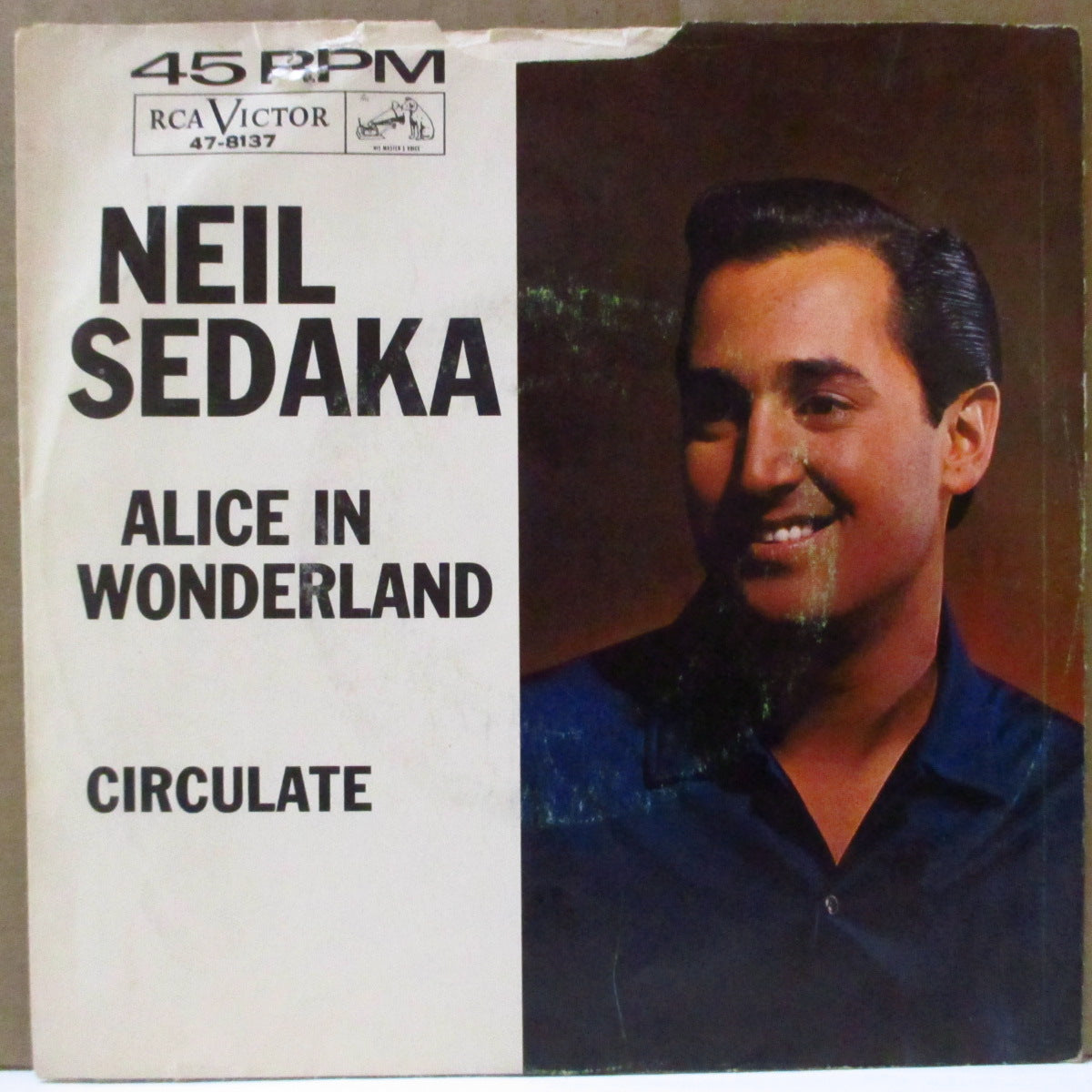 NEIL SEDAKA (ニール・セダカ) - Alice In Wonderland (US '63 ジャケ付オリジナル7インチ)美メロ・ティーンポップ!