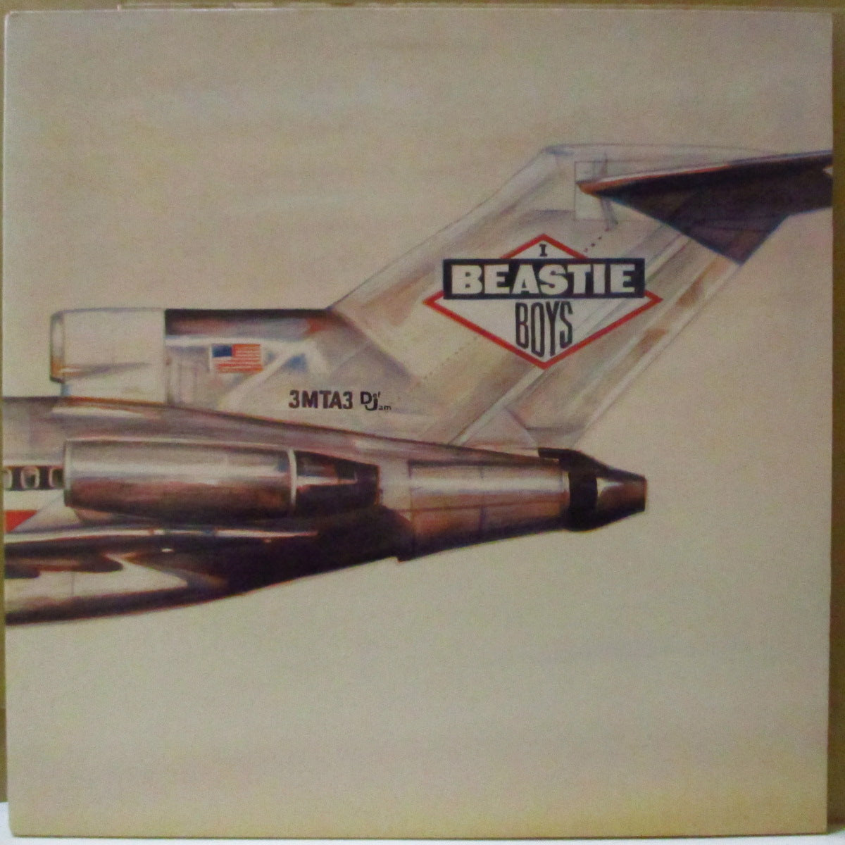 BEASTIE BOYS (ビースティ・ボーイズ) - Licensed To Ill (US オリジナル LP+ソフト紙インナー/光沢見開きジャケ) '86年1stアルバム米初盤、美品!