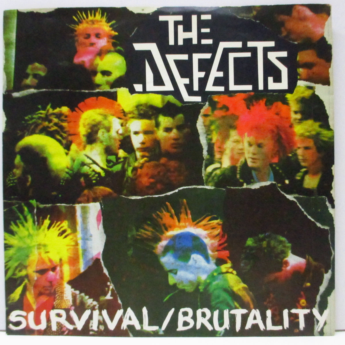 DEFECTS, THE (ザ・ディフェクツ) - Survival / Brutality (UK オリジナル 7"/光沢ソフト紙ジャケ) '82年セカンド!