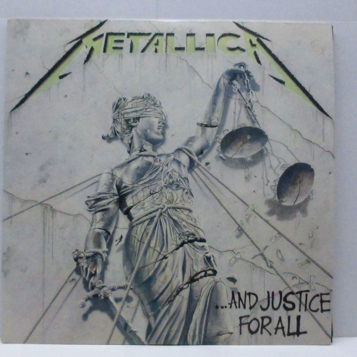METALLICA (メタリカ) - ...And Justice For All (US オリジナル「Allied プレス」2xLP+インナー) '88年4th アルバム!