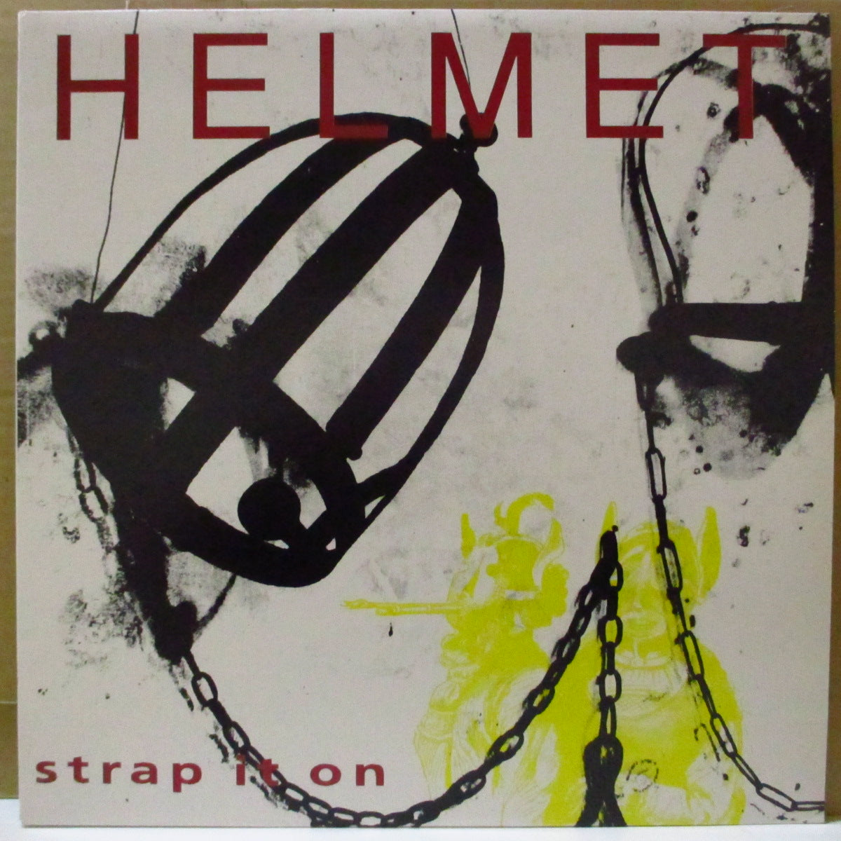 HELMET (ヘルメット) - Strap On It (US オリジナル LP) '90年1stアルバム米初盤、美品!