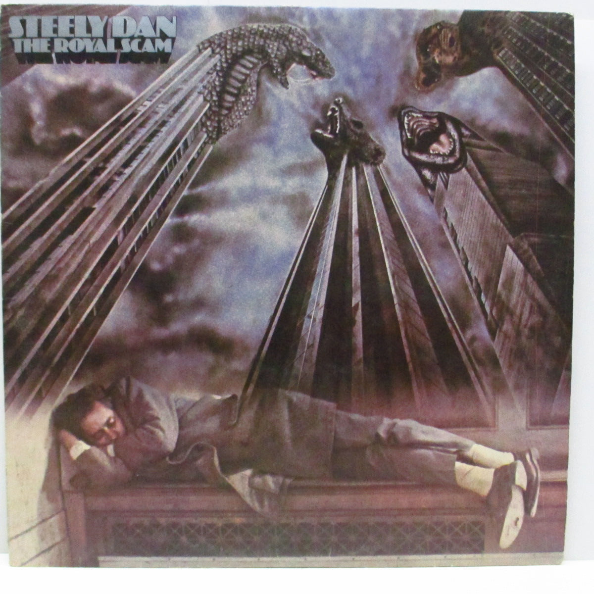 STEELY DAN (スティーリー・ダン) - The Royal Scam (UK オリジナル「黒ラベ」LP+固紙インナー) '76年5th アルバム!