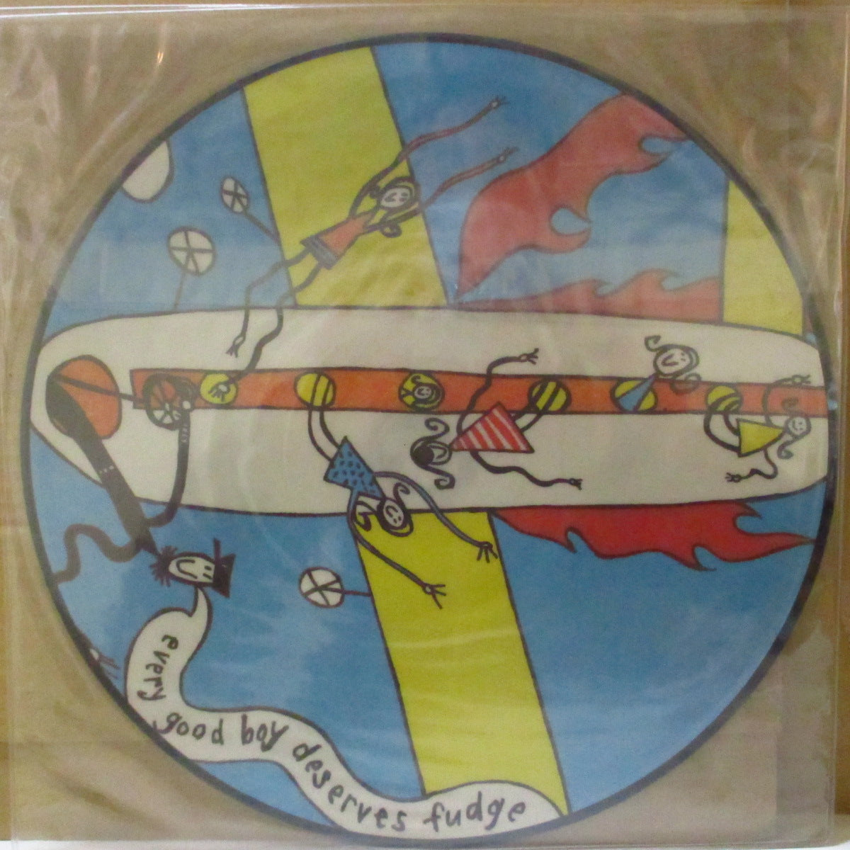 MUDHONEY (マッドハニー) - Every Good Boy Deserves Fudge (US ナンバリング入り限定「ピクチャー盤」 LP+PVC) '91年2ndアルバム