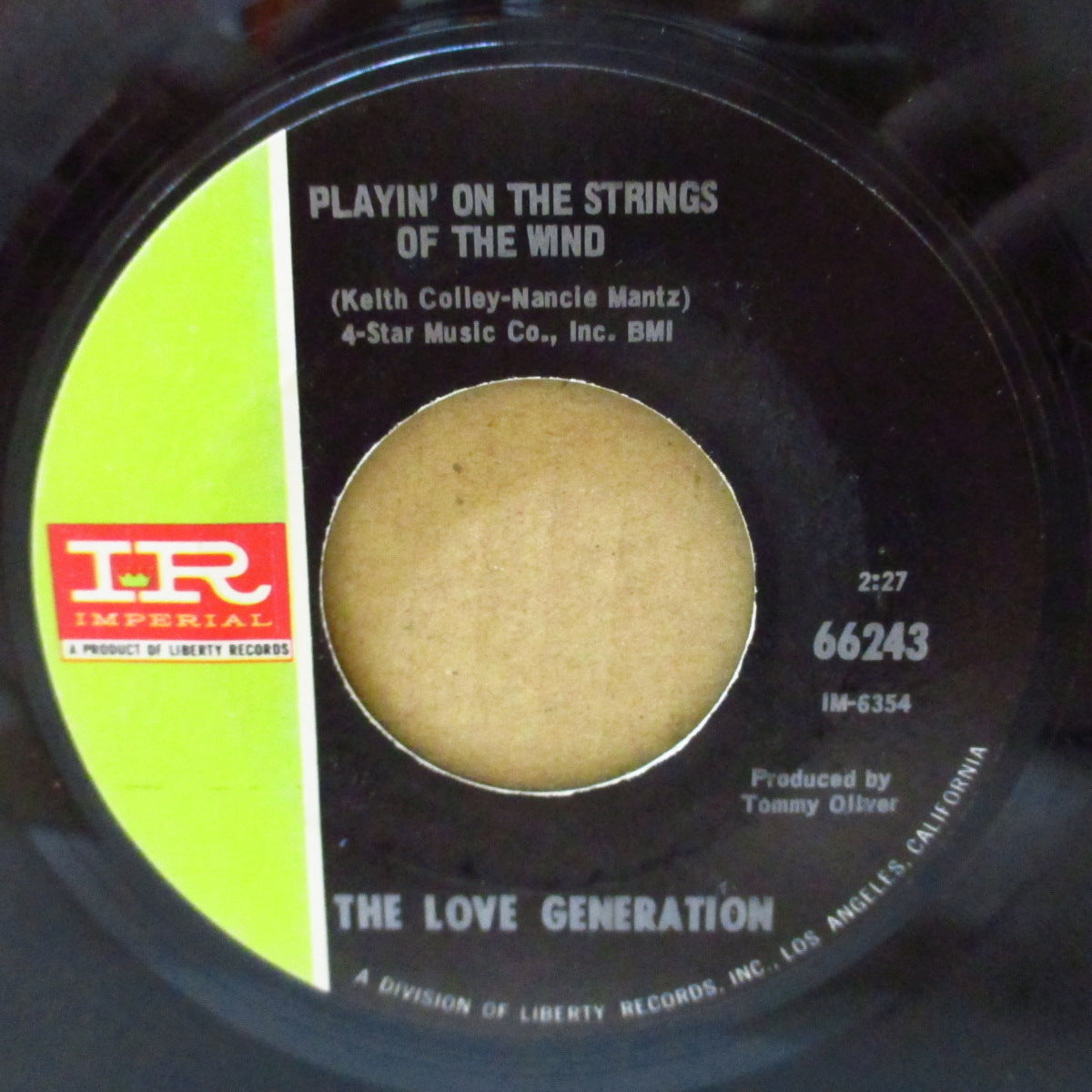 LOVE GENERATION, THE (ザ・ラヴ・ジェネレーション) - Groovy Summertime (US '67 オリジナル 7インチ) 爽快サンシャインポップ好曲!