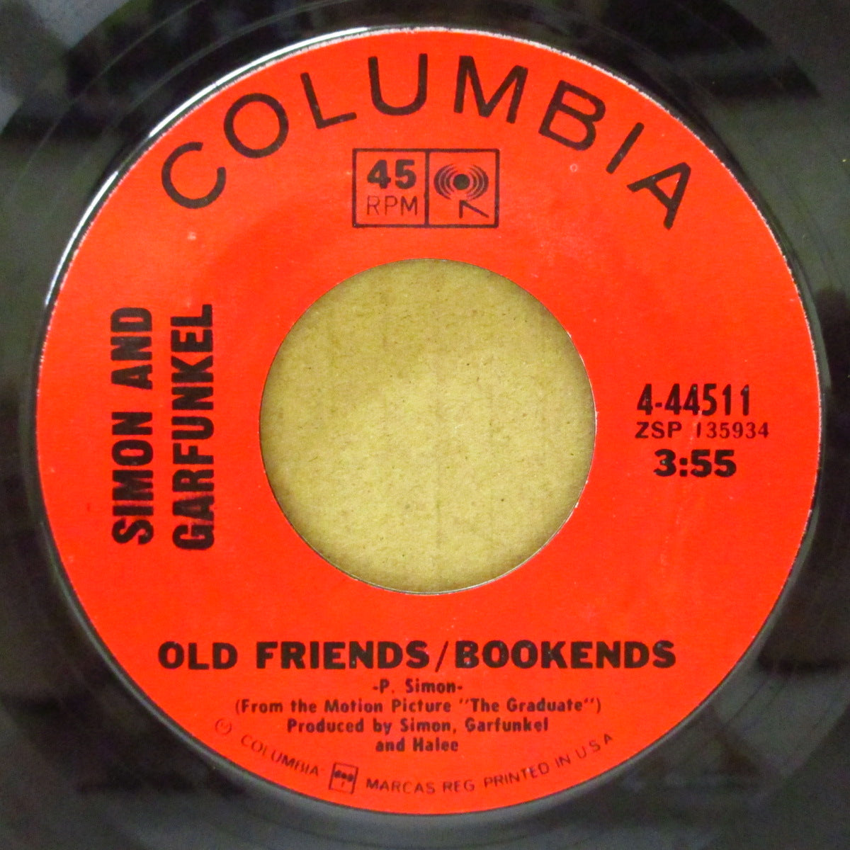 SIMON & GARFUNKEL (サイモン&ガーファンクル) - Mrs.Robinson (US '68 オリジナル 7インチ) 全米1位の大ヒット「ミセス・ロビンソン」