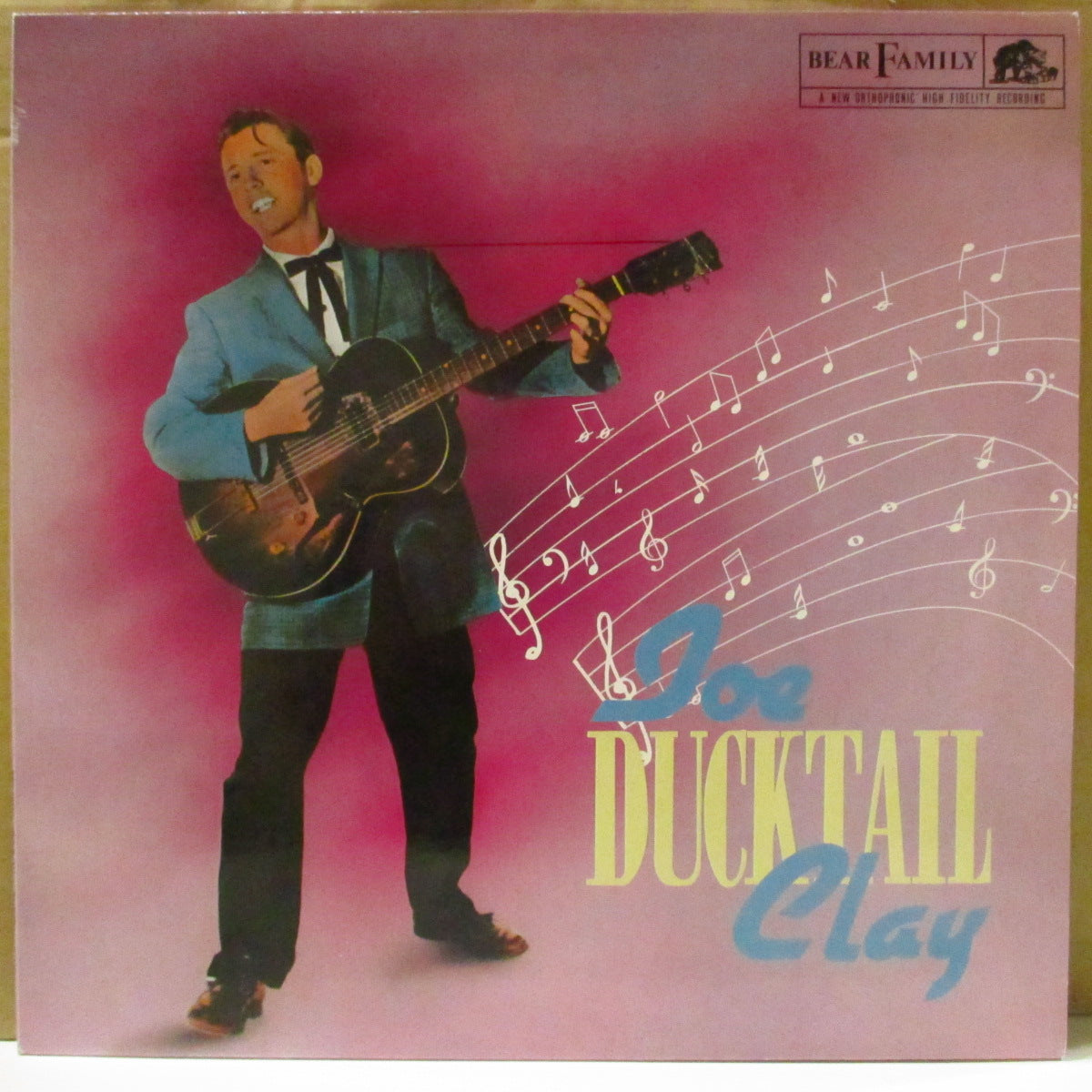 JOE CLAY (ジョー・クレイ) - Duck Tail (ドイツ '86 オリジナルLP) 未発表レアトラックを含むベスト!ワイルド・ロカビリー!