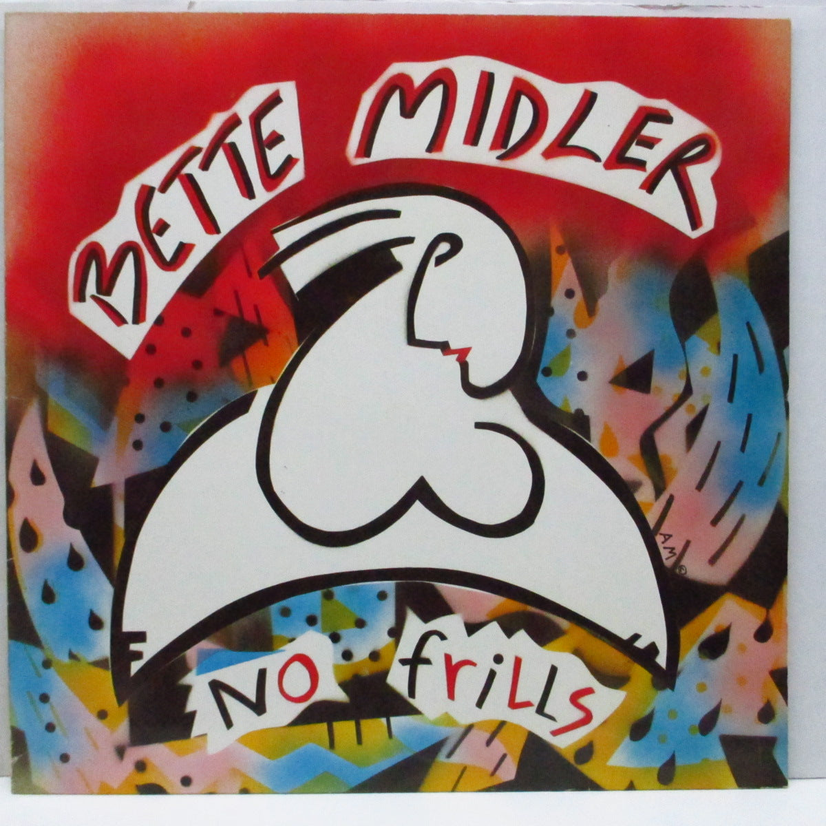 BETTE MIDLER (ベット・ミドラー) - No Frills (EU オリジナル LP)