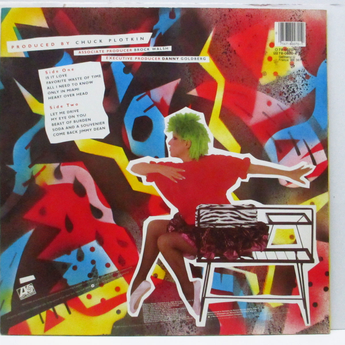 BETTE MIDLER (ベット・ミドラー) - No Frills (EU オリジナル LP)