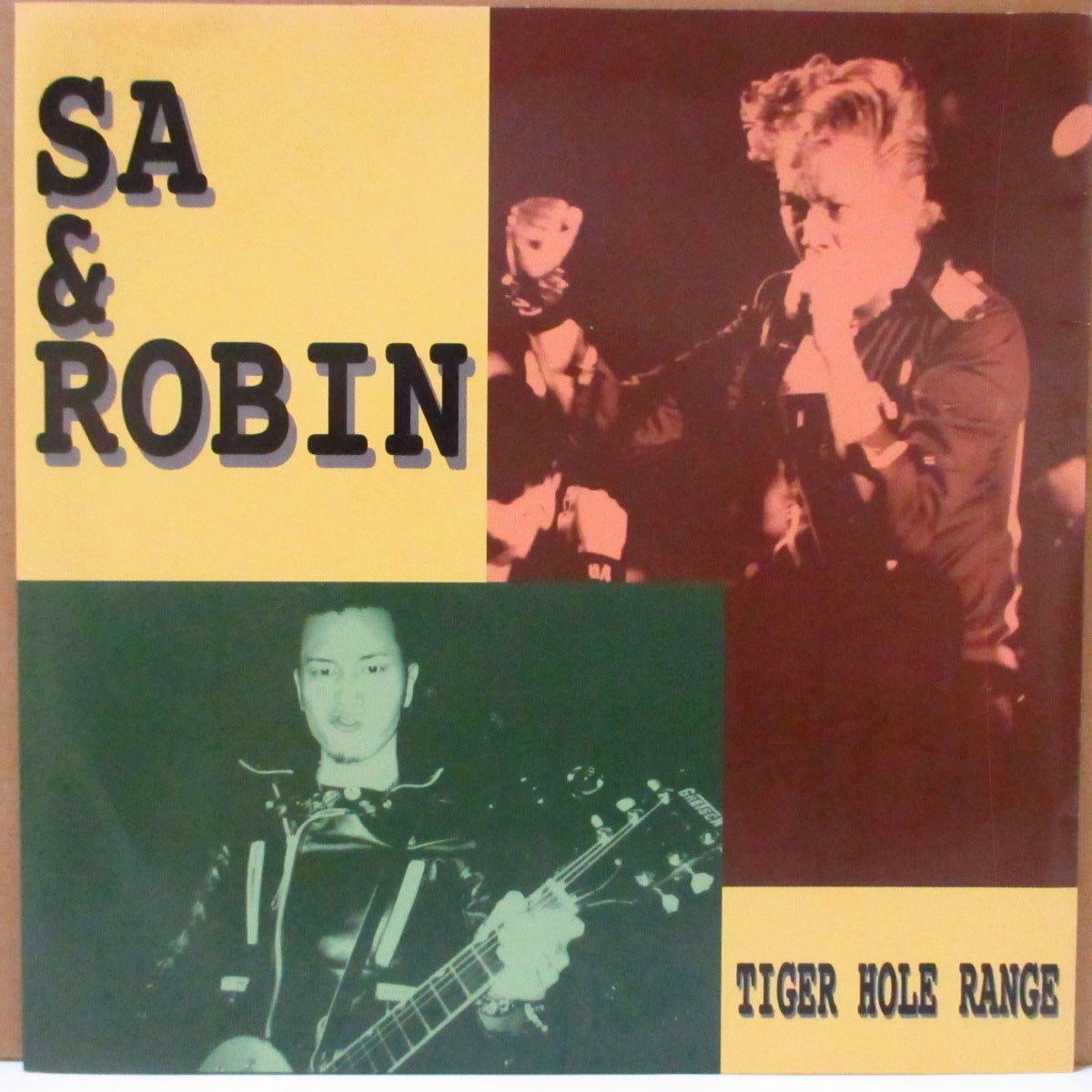 ROBIN / SA (ロビン) - Tiger Hole Range (Japan '03 オリジナル・スプリット 7インチ/光沢ソフト紙ジャケ)