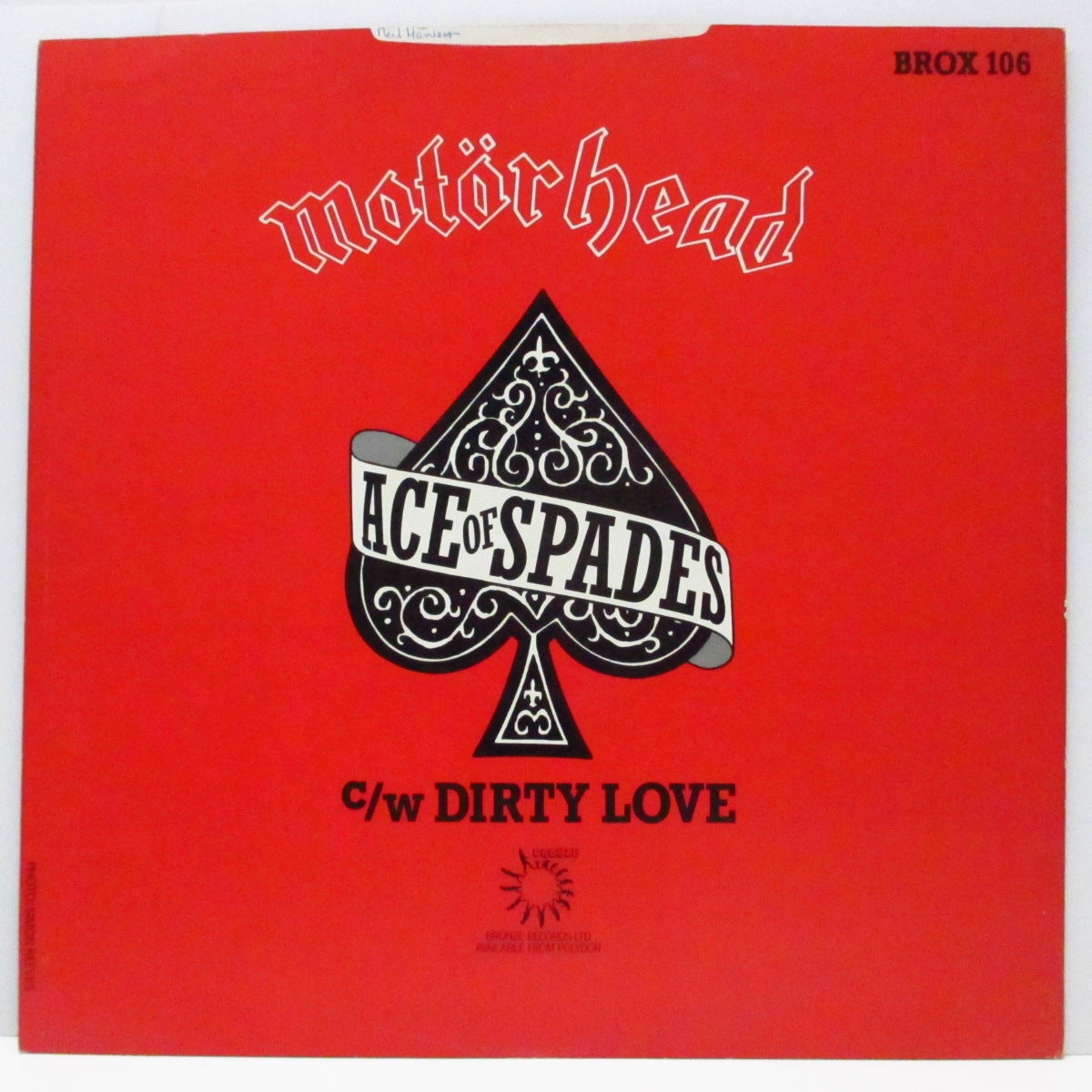 MOTORHEAD (モーターヘッド) - Ace Of Spades / Dirty Love : X'mas Edition (UK 50,0000枚限定12"/クリスマス・ジャケ)