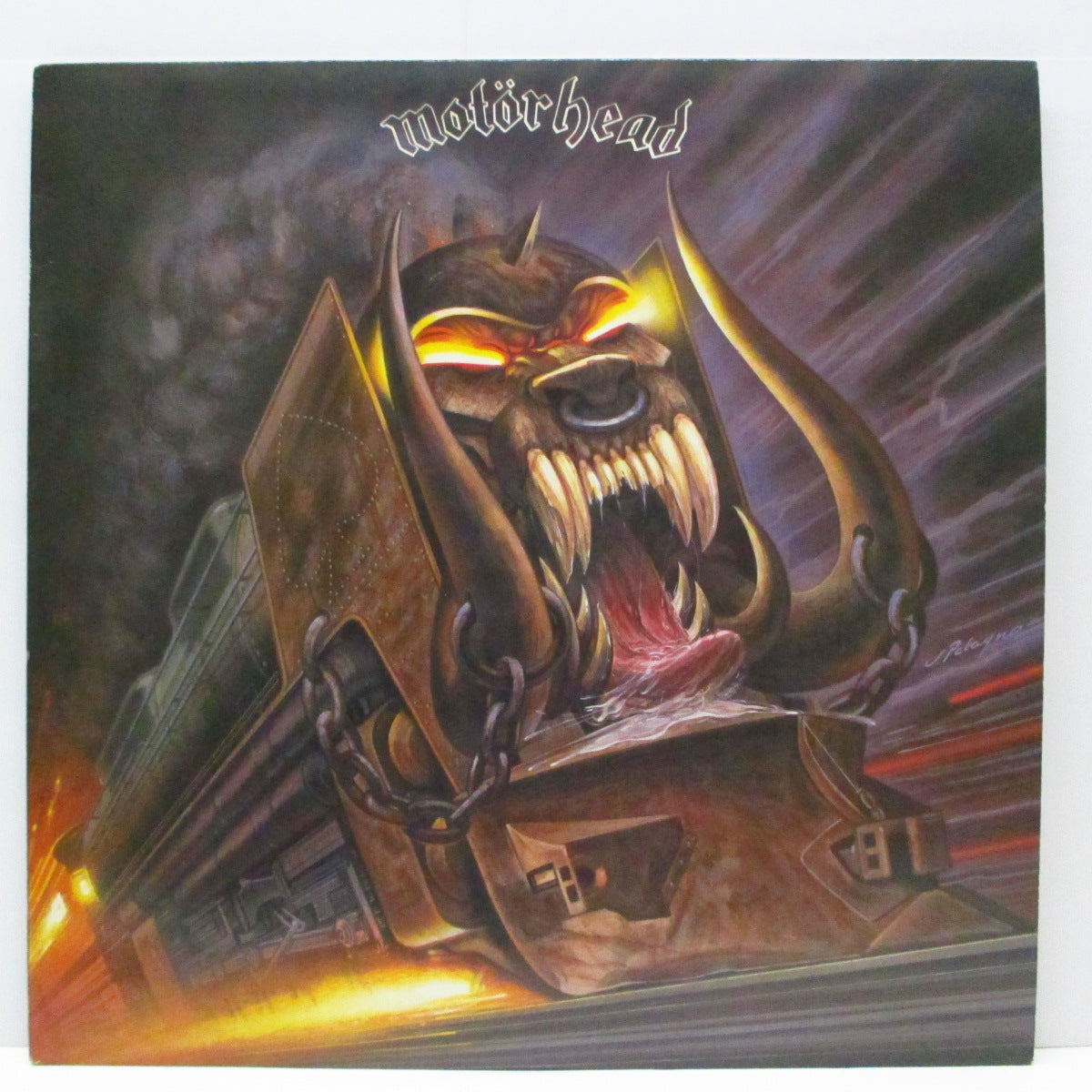 MOTORHEAD (モーターヘッド) - Orgasmatron (US オリジナル LP+インナー) '86年7th アルバム!