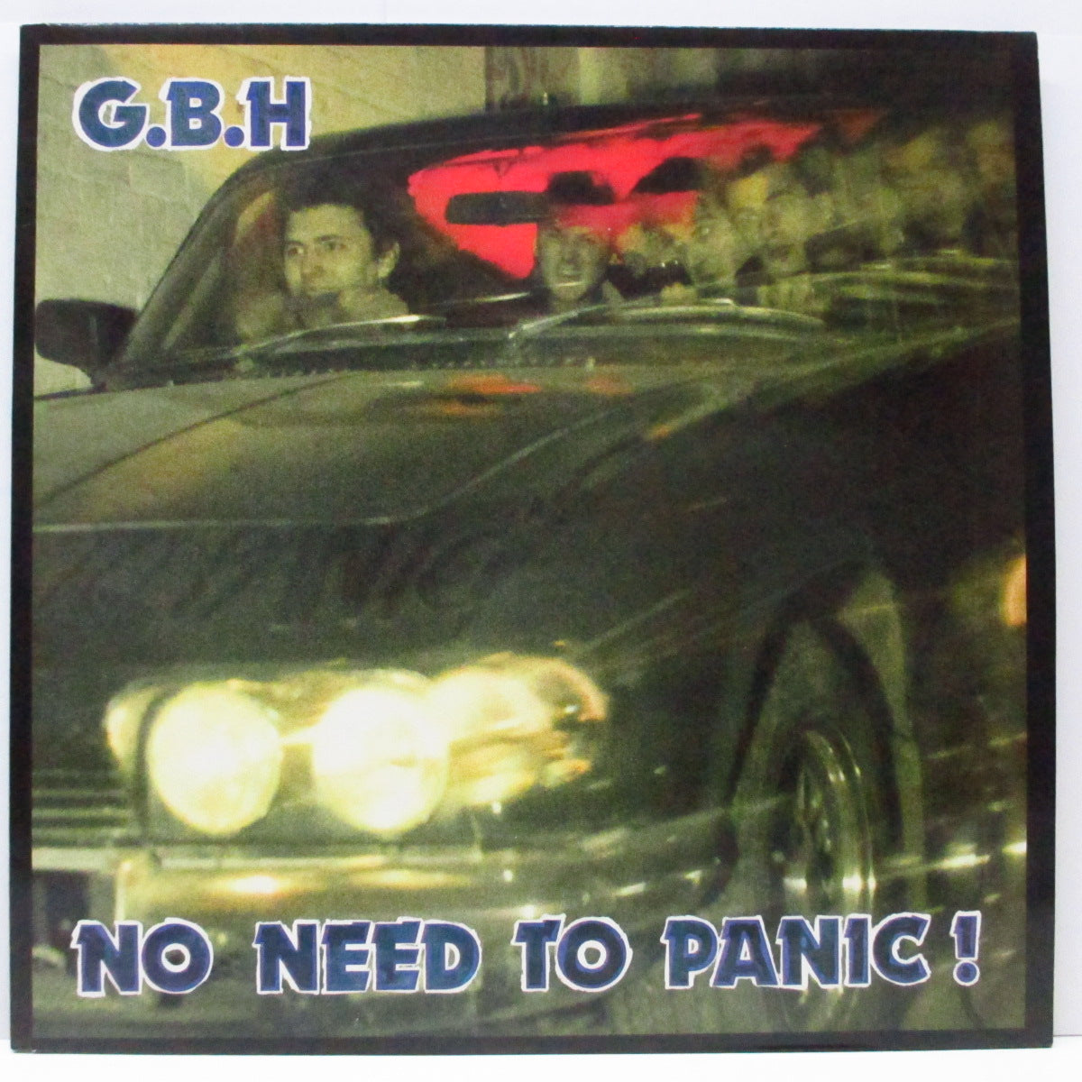 Charged G.B.H (チャージド G.B.H) - No Need To Panic! (UK オリジナル LP+インナー)近年稀な美品!