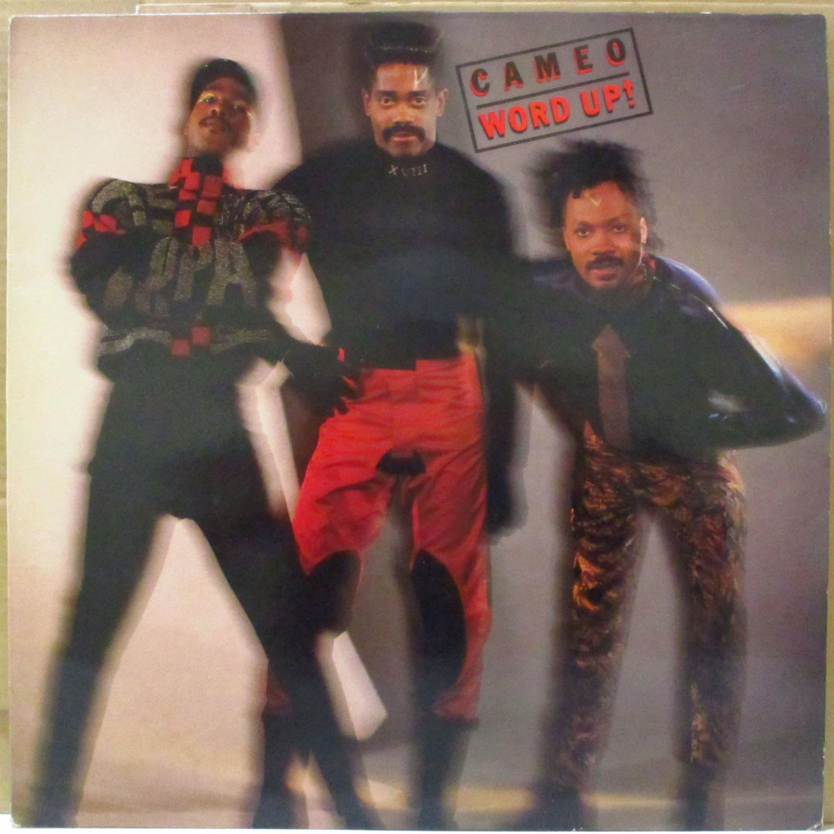 CAMEO (キャメオ) - Word Up ! (UK '86 オリジナル・ステレオ LP)エレクトリック・ファンク満載名作「ワード・アップ」