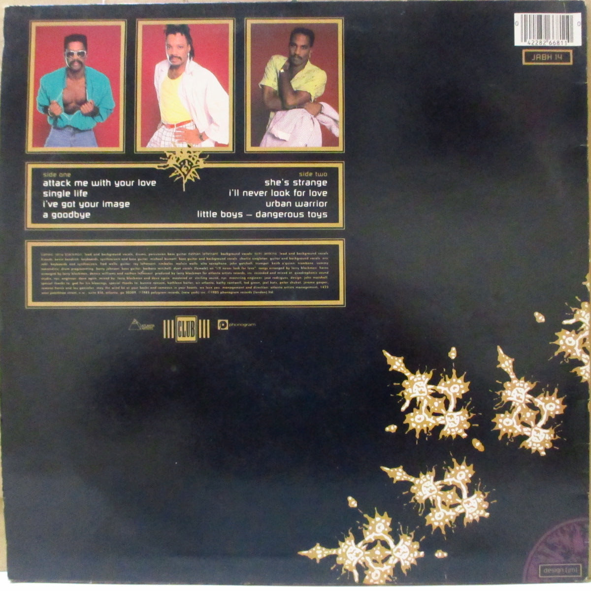 CAMEO (キャメオ) - Single Life (UK '85 セカンド・プレス品番「JABH 14」ステレオ LP)エレクトリック・ファンク満載名作「ファンキー・ライフ」