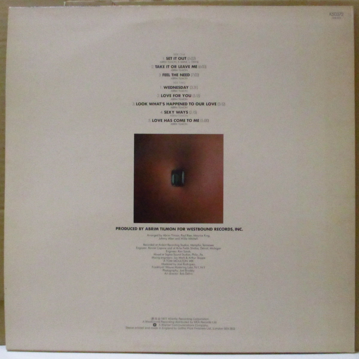DETROIT EMERALDS (デトロイト・エメラルズ) - Feel The Need (UK '77 オリジナル・ステレオ LP)揺れるクロスオーバー&甘茶満載、4作目アルバム