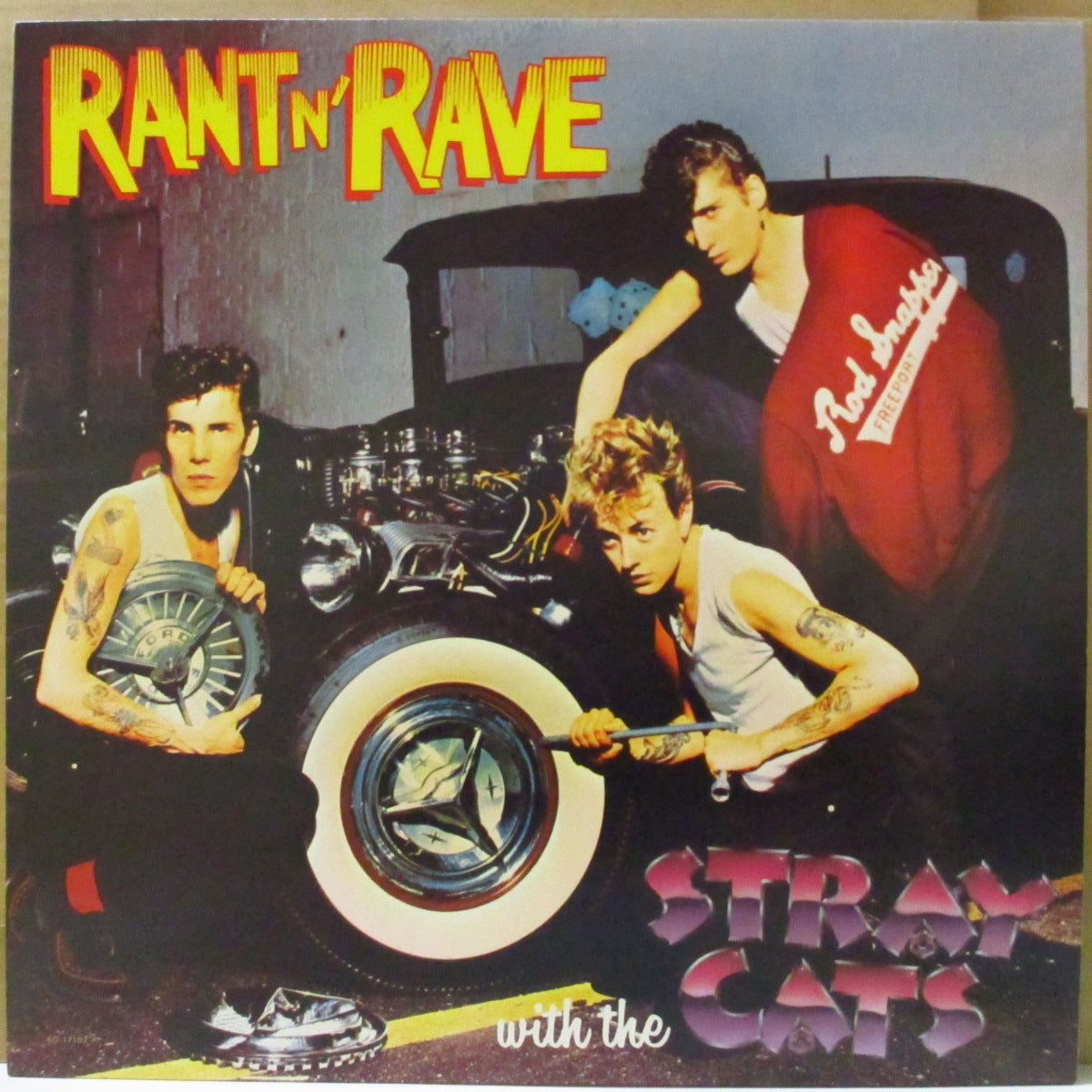 STRAY CATS (ストレイ・キャッツ) - Rant N' Rave With (Canada オリジナル LP+ソフト紙インナー) '83年3rdアルバム