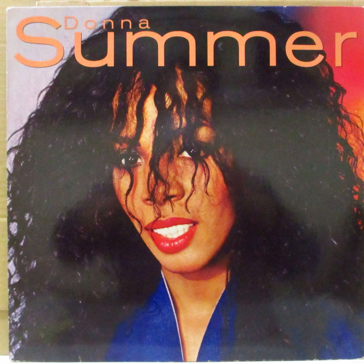 DONNA SUMMER (ドナ・サマー) - Donna Summe (EU '82 オリジナル・ステレオLP+インナー))クインシー・ジョーンズのプロデュース!