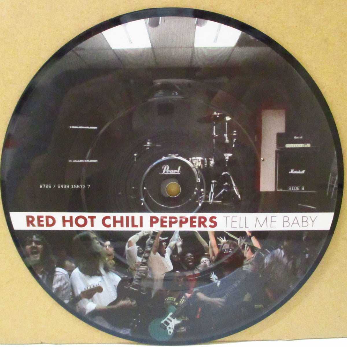 RED HOT CHILI PEPPERS (レッド・ホット・チリ・ペッパーズ) - Tell Me Baby (UK 限定ピクチャー 7インチ+レアステッカー付きPVC)