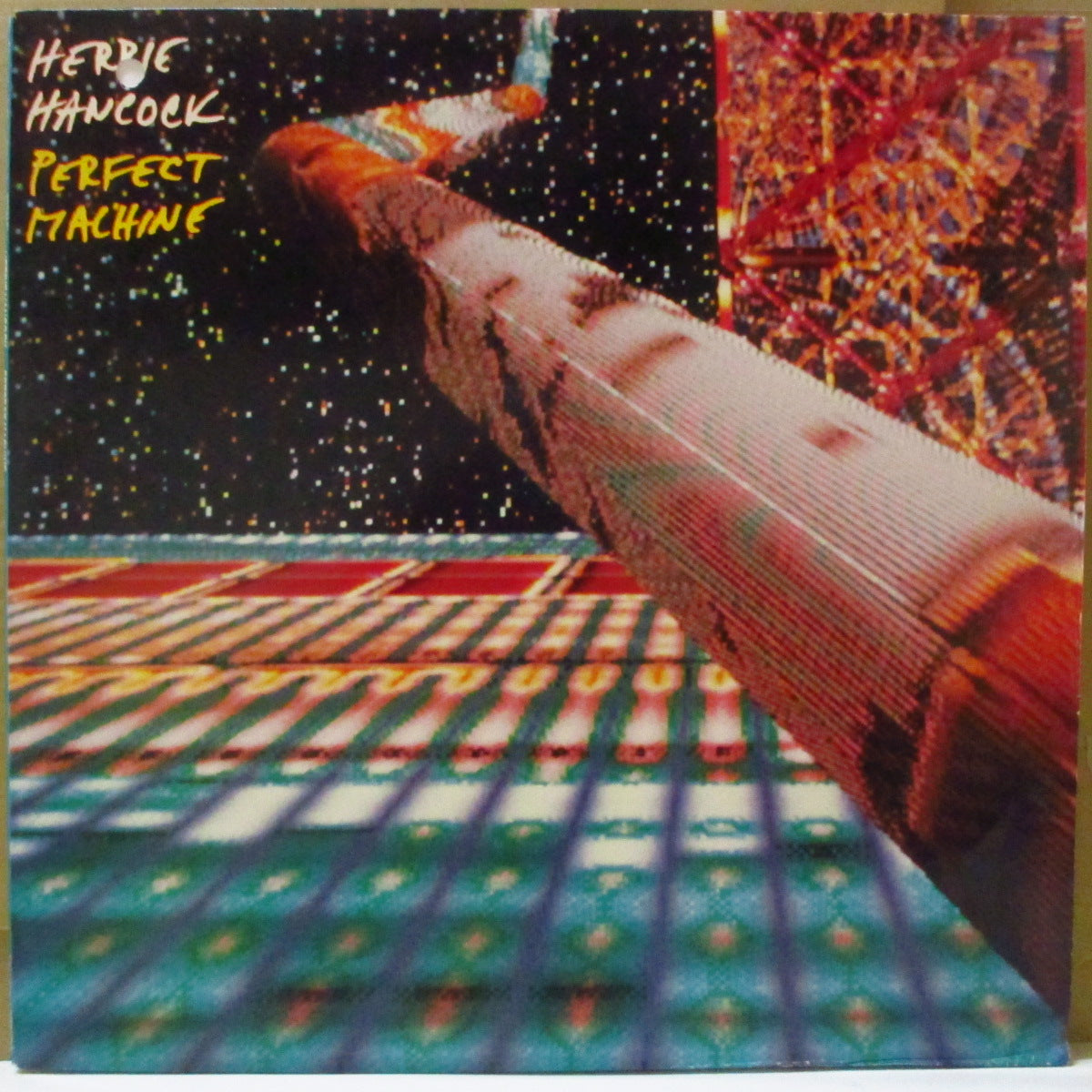 HERBIE HANCOCK (ハービー・ハンコック) - Perfect Machine (US '88 オリジナル・ステレオ LP)CD全盛時に限定発売されたアナログ盤。