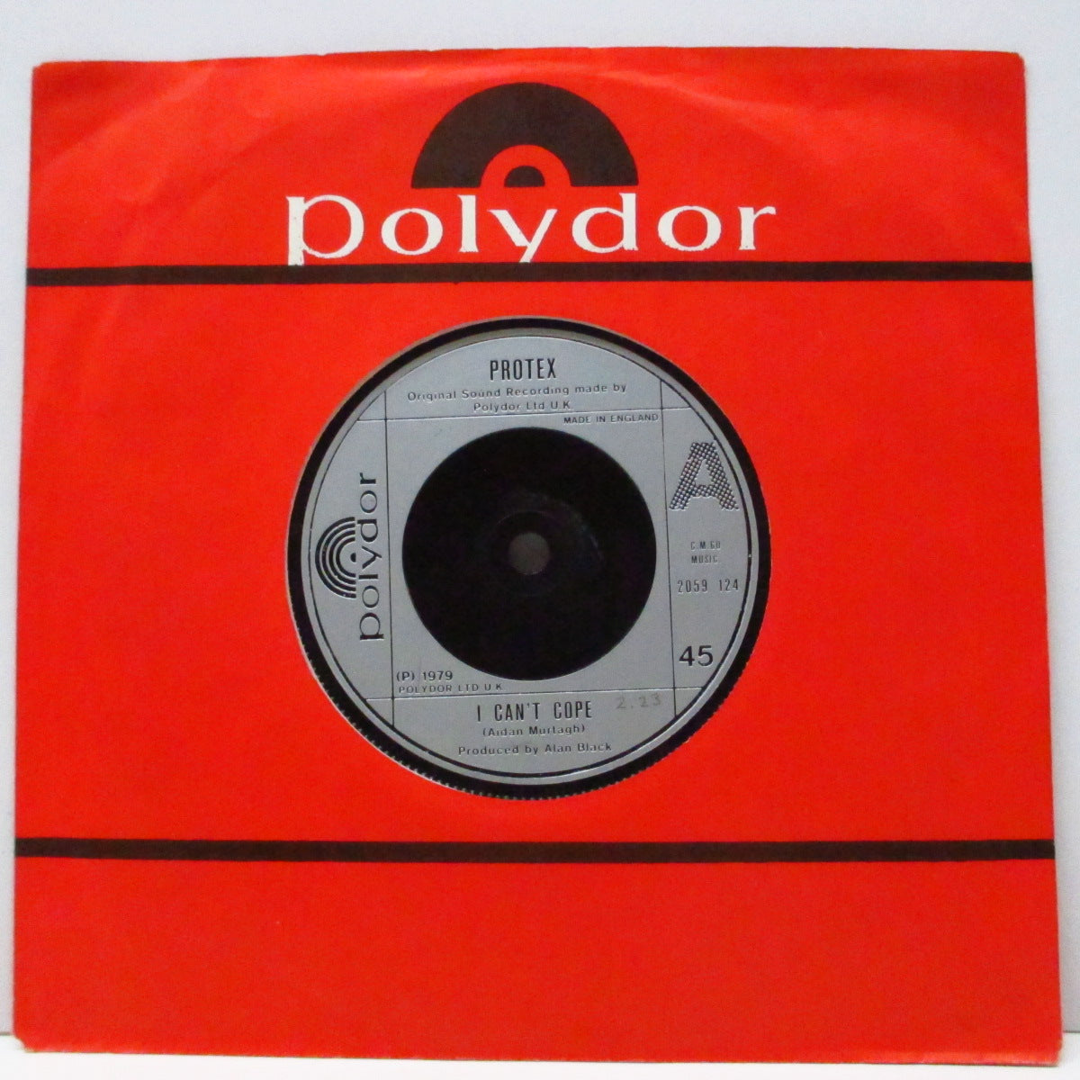 PROTEX (プロテックス) - I Can't Cope (UK オリジナル 7"/カンパニースリーブ) '79年セカンド!