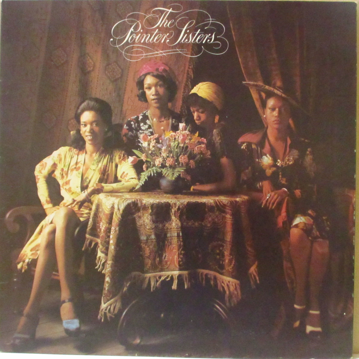 POINTER SISTERS (ポインター・シスターズ) - The Pointer Sisters (1st) (UK '73 オリジナル・ステレオ LP/見開きジャケ) デビュー・アルバム、英美品!