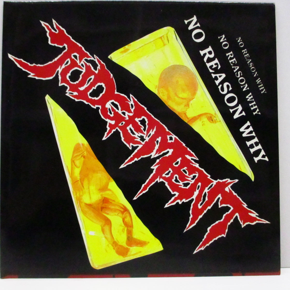 JUDGEMENT (ジャッジメント) - No Reason Why / Kick Them Over (Japan '97 オリジナル 7"/光沢ソフト紙ジャケ) セカンド!