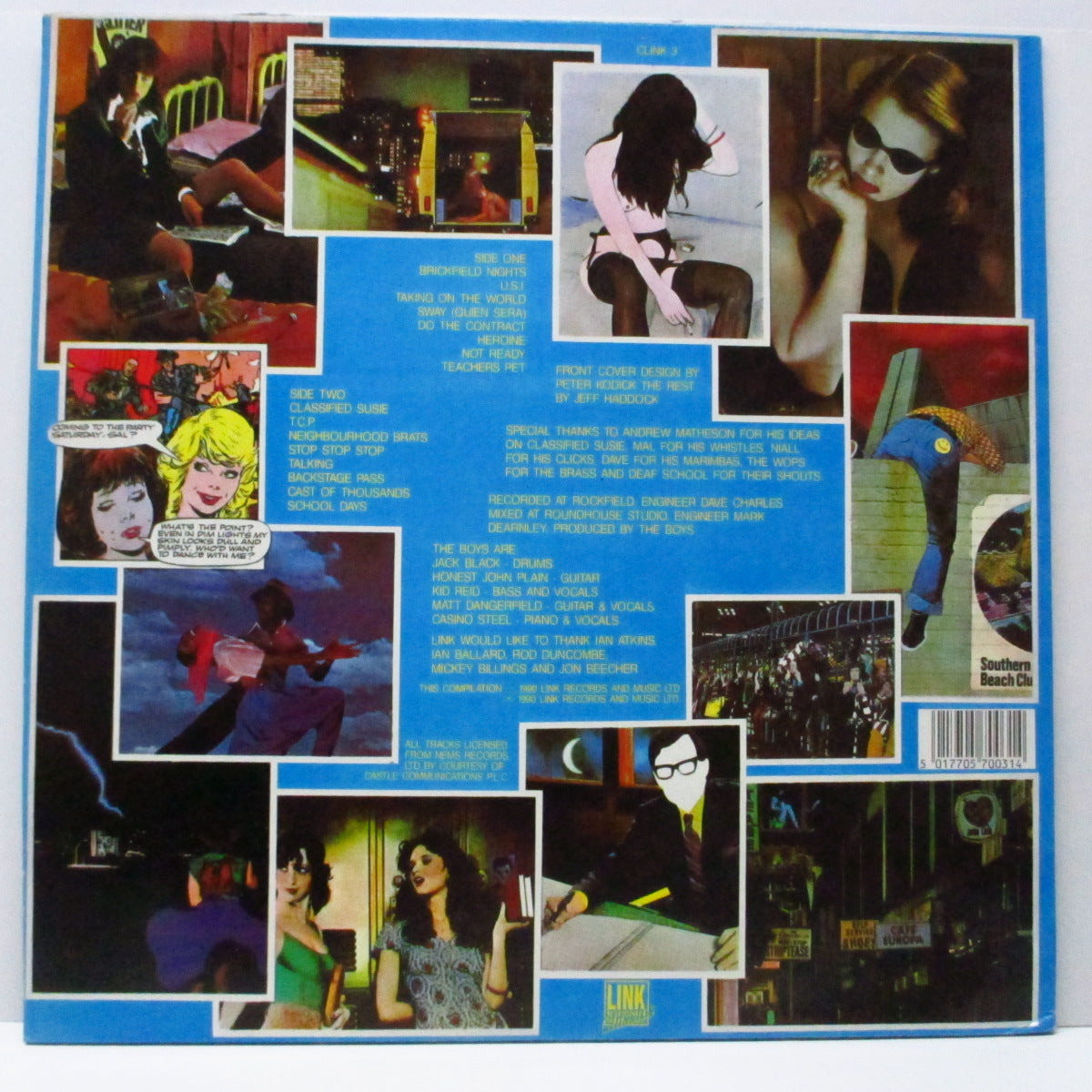 BOYS, THE (ザ・ボーイズ) - Alternative Chartbusters (UK '90年再発「黒盤」LP/CLINK 3 ) '78年セカンド+ボーナス2曲!