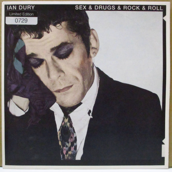 IAN DURY  (イアン・デューリー)  - Sex & Drugs & Rock & Roll (UK '07 1,977枚限定再発オレンジヴァイナル 7インチ+ナンバリング入りステッカー付きジャケ)