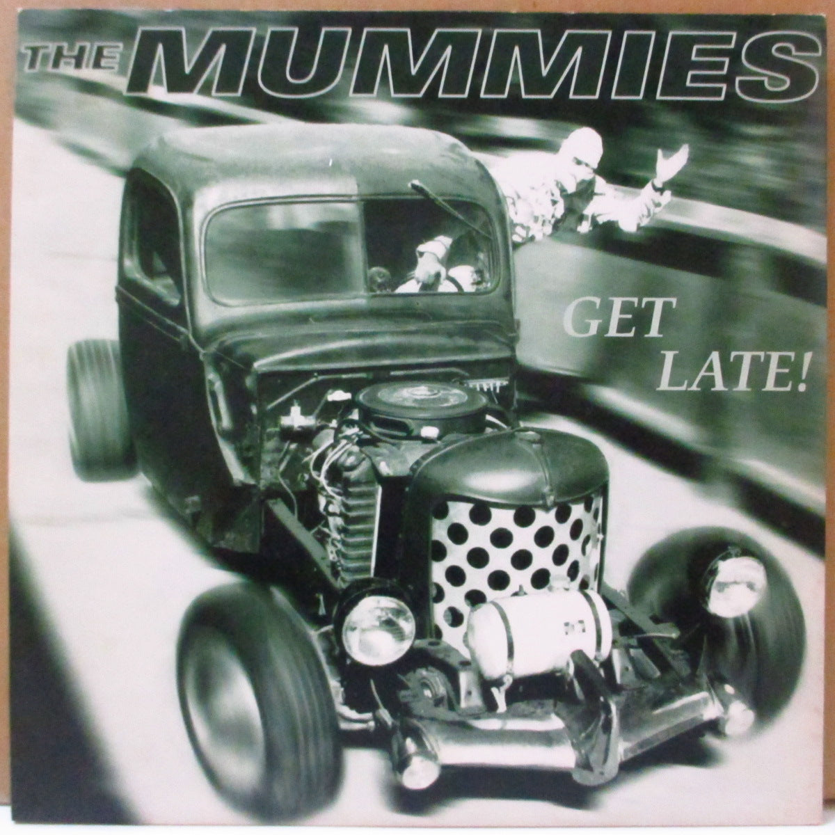 MUMMIES (マミーズ) - Get Late!(US '95 再発「黒盤」7インチ+光沢固紙ジャケ) '92年シングル