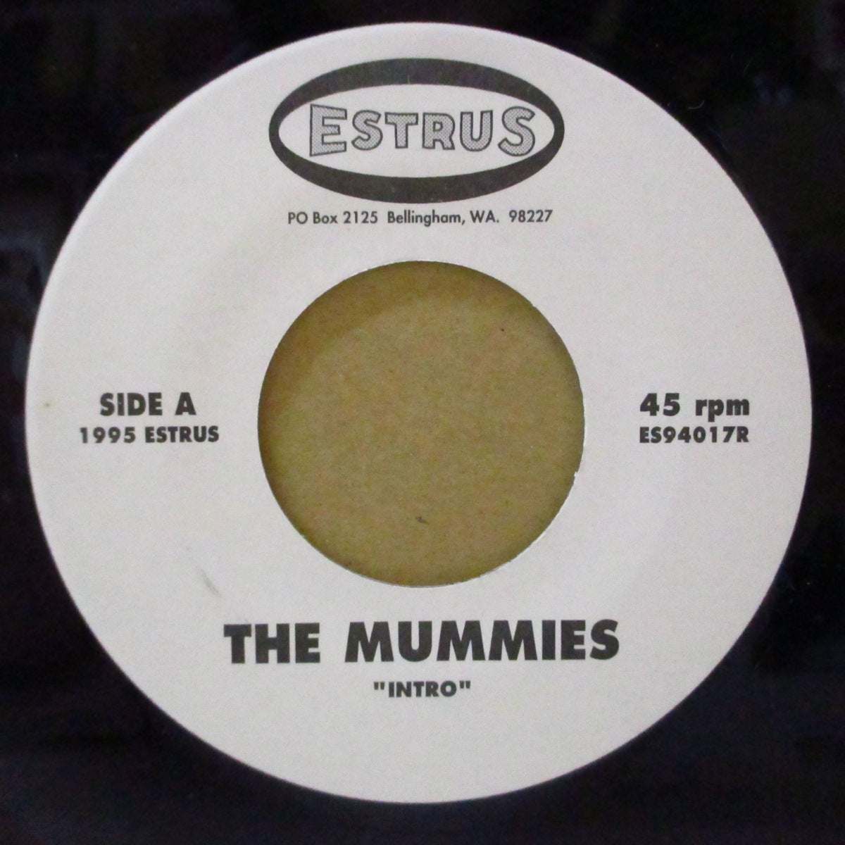 MUMMIES (マミーズ) - Get Late!(US '95 再発「黒盤」7インチ+光沢固紙ジャケ) '92年シングル