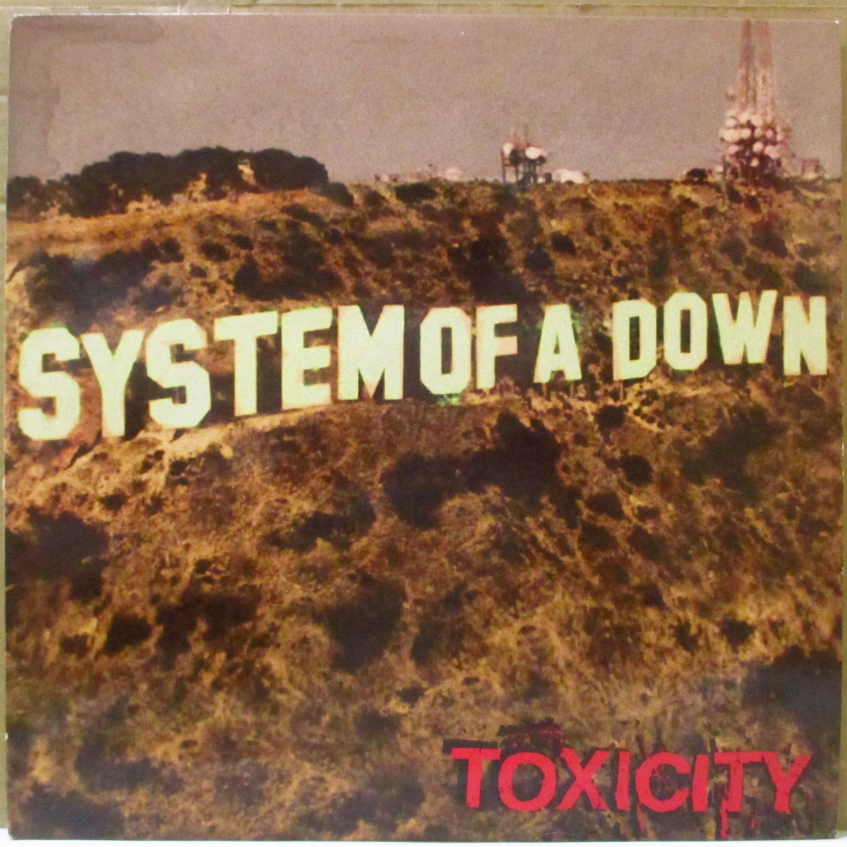 SYSTEM OF A DOWN (システム・オブ・ア・ダウン) - Toxicity (US オリジナル LP+インナー) '01年2ndアルバム