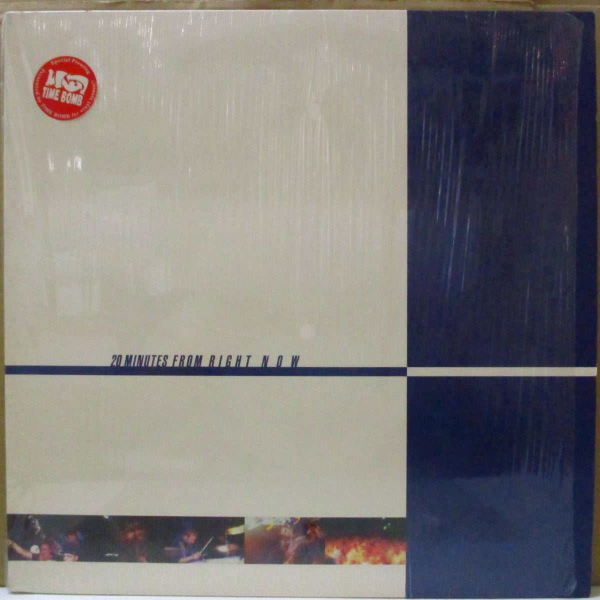 ANIMAL CHIN (アニマル・チン) - 20 Minutes From Right Now (US オリジナル LP+インサート/レアステッカー付き光沢ジャケ)