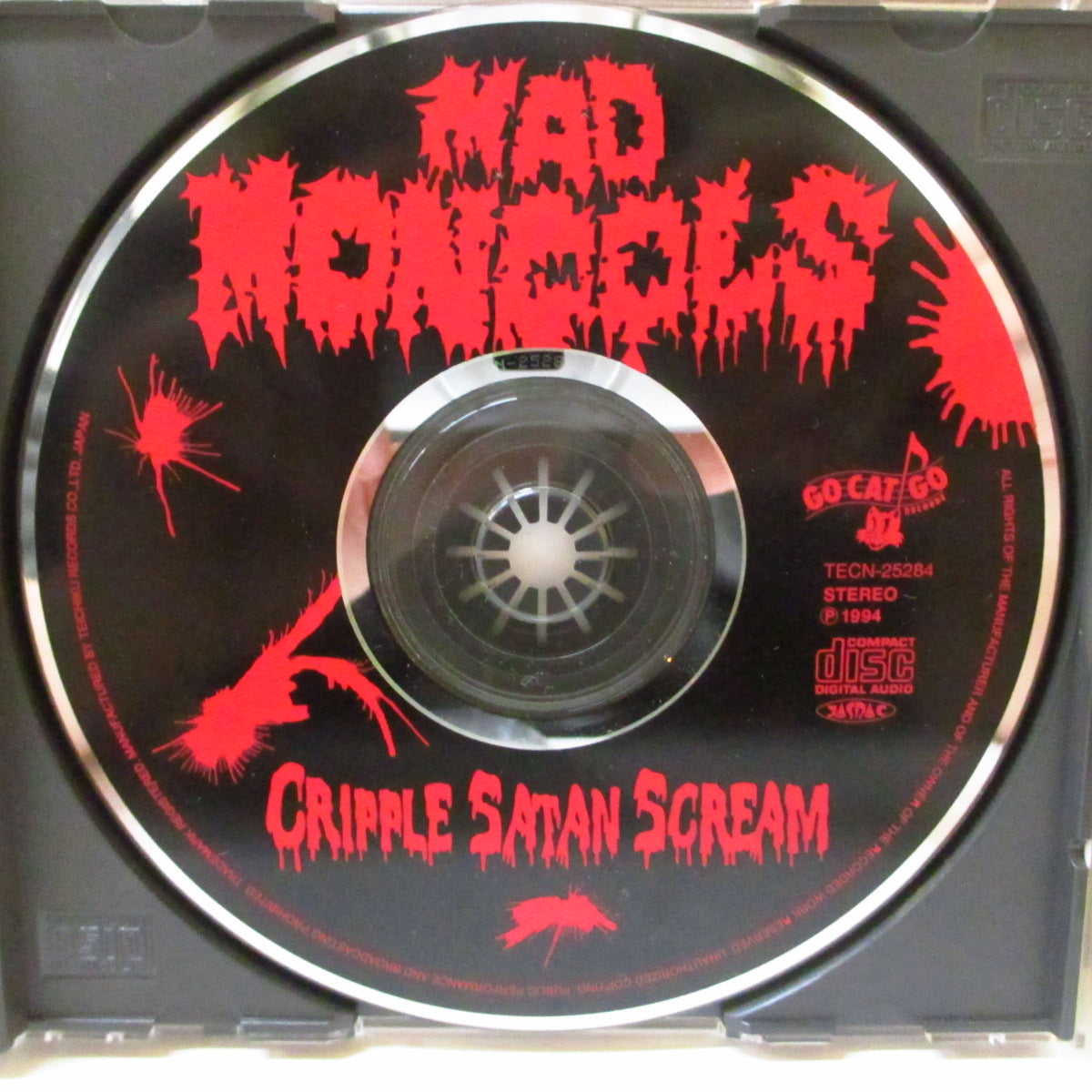 MAD MONGOLS (マッド・モンゴルズ) - Cripple Satan Scream (Japan オリジナル CD+帯) '94年1stアルバム
