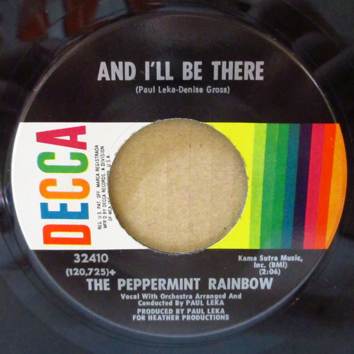 PEPPERMINT RAINBOW, THE (ザ・ペパーミント・レインボウ) - Will You Be Staying After Sunday (US '68 オリジナル7インチ)サンシャイン・ポップ名曲!