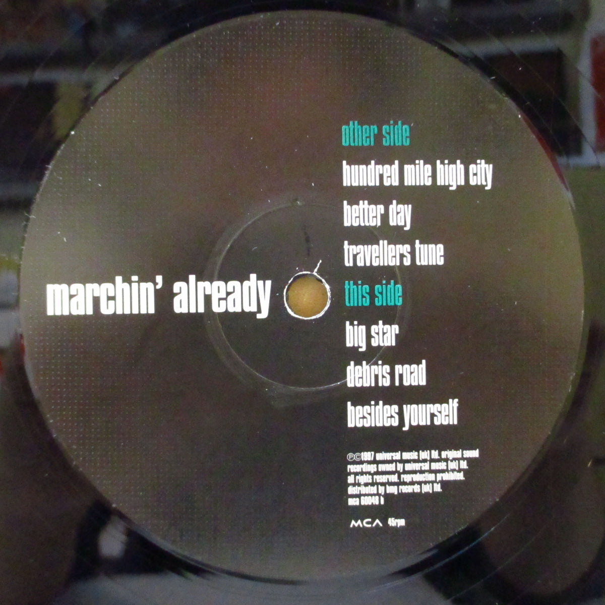 OCEAN COLOUR SCENE (オーシャン・カラー・シーン) - Marchin' Already (UK オリジナル 2xLP/ブックレット内蔵光沢見開きジャケ)