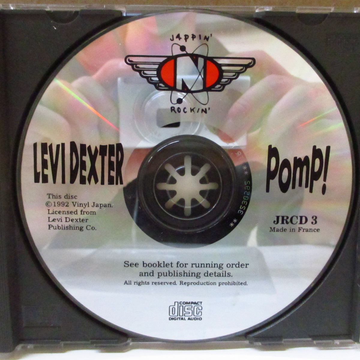 LEVI DEXTER (リーヴァイ・デクスター) - Pomp! (UK オリジナル CD) '92年1stソロアルバム