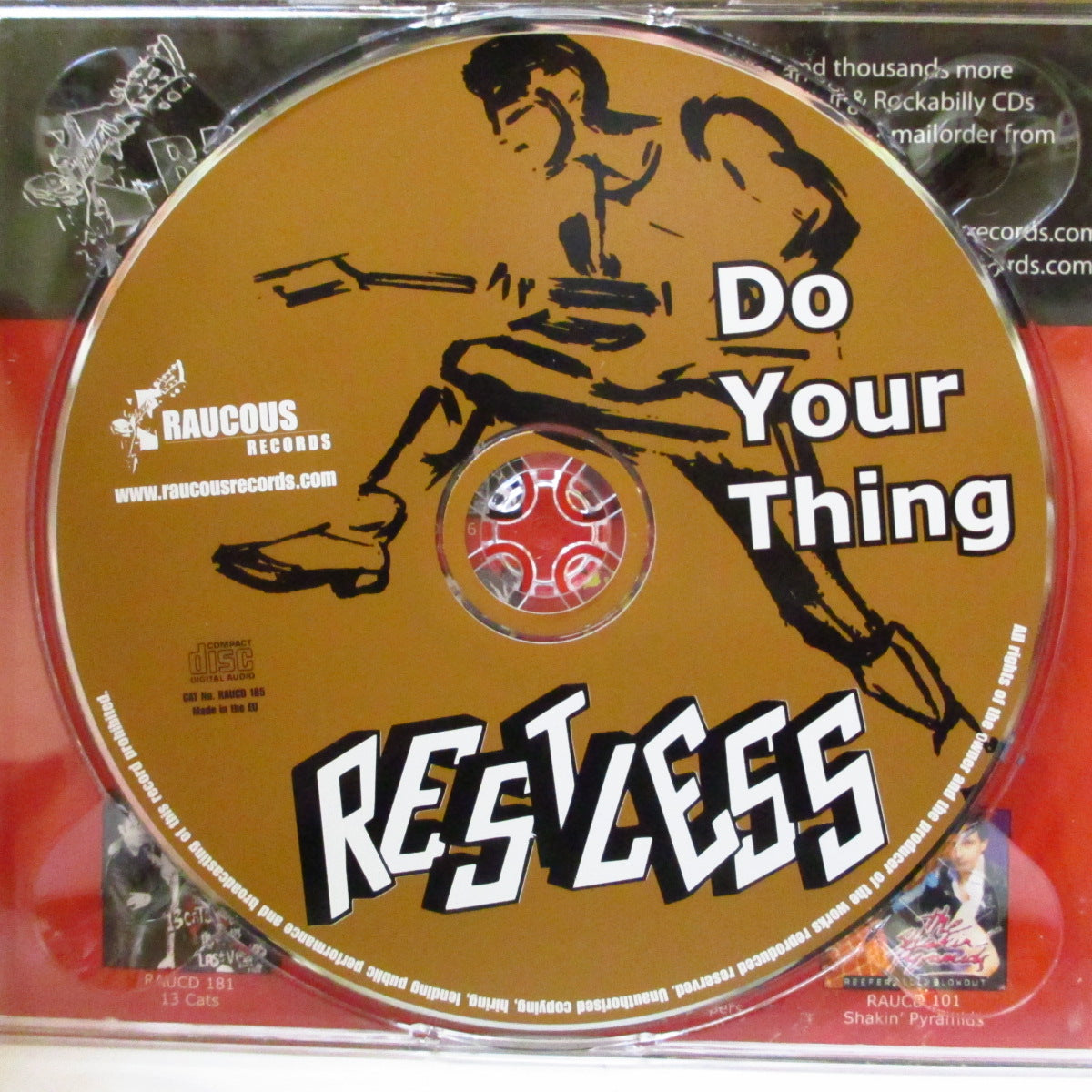 RESTLESS (レストレス) - Do Your Thing (UK オリジナル CD/デジパックケース) '02年アルバム